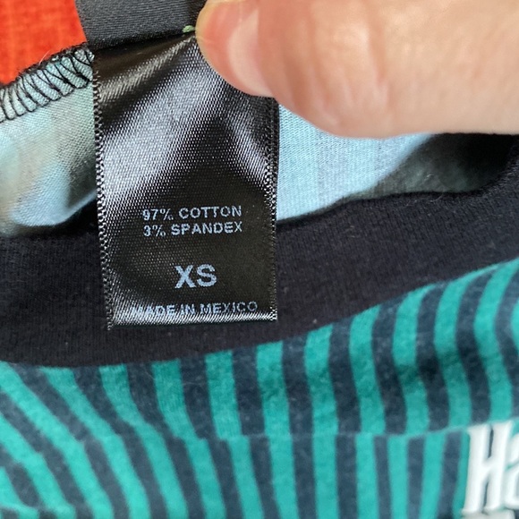 Disney Her Universe HM Haunted Mansion Striped Ghost Host Babydoll Dress - Picture 9 of 10